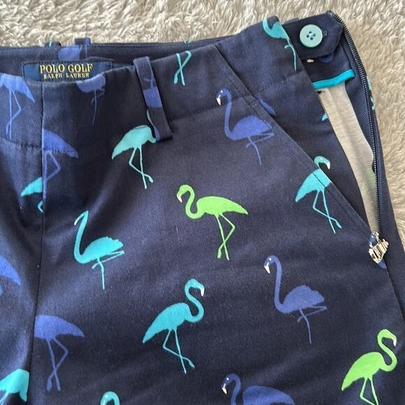 Polo Ralph Lauren Flamingo All Over Print Golf Shorts - Picture 3 of 12